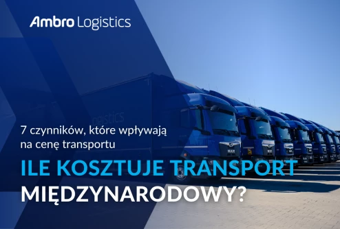 Ile kosztuje transport międzynarodowy? 7 czynników, które wpływają na cenę